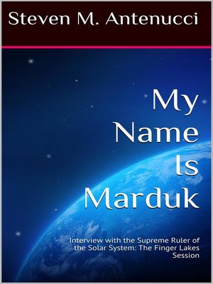 cover image of My Name Is Marduk
